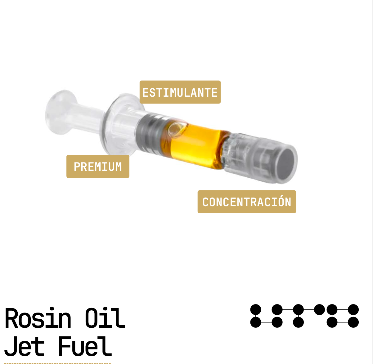 Jeringa de Live Resin